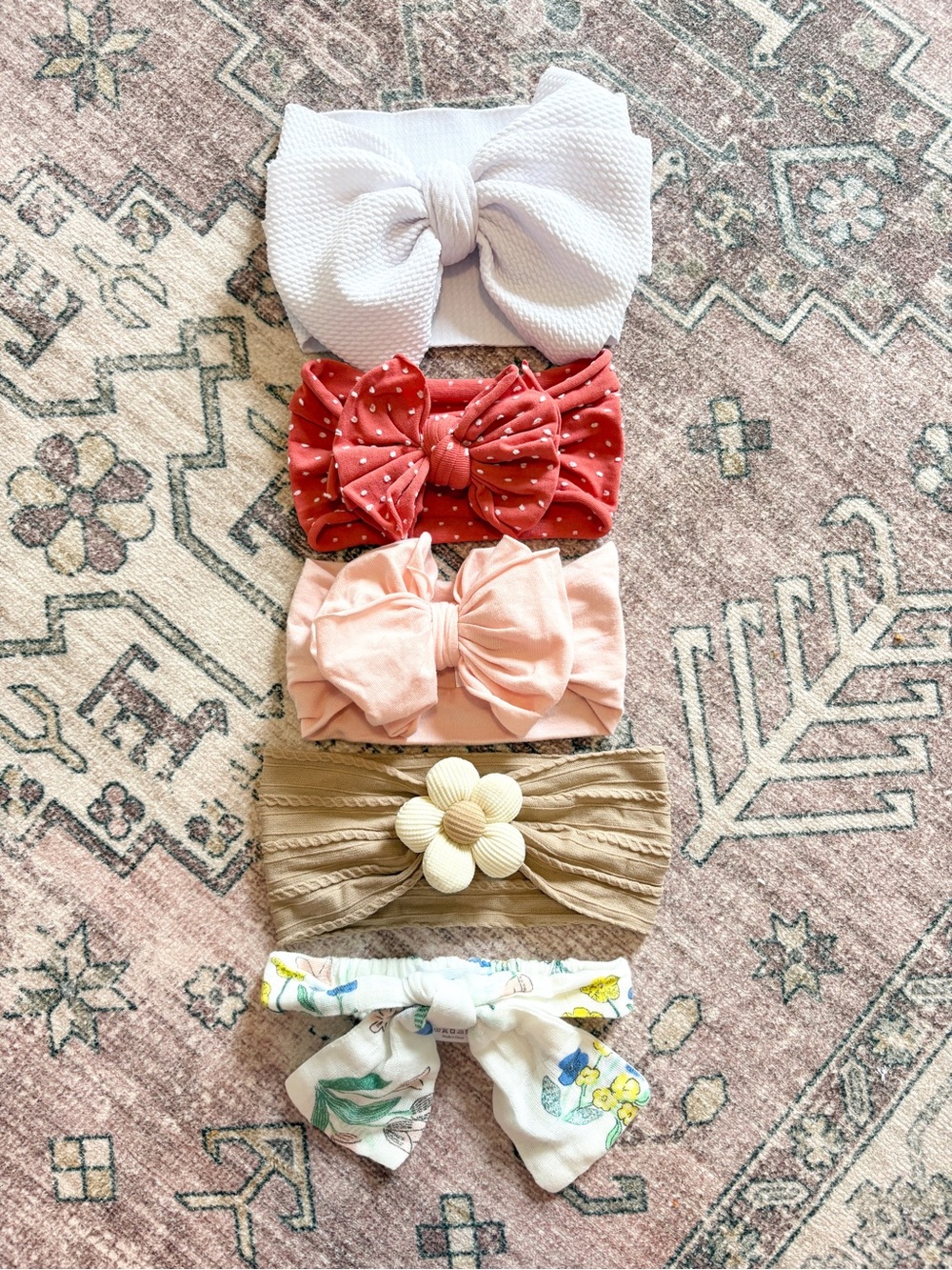 Girls Assorted Boutique Bow Headband Set
